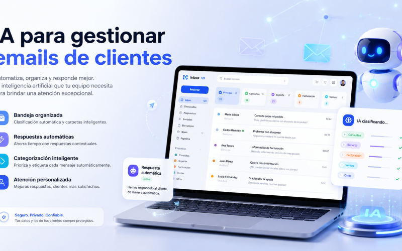 IA para gestionar emails de clientes