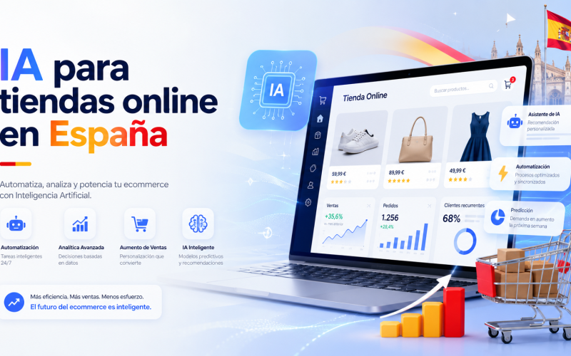  IA para tiendas online en España