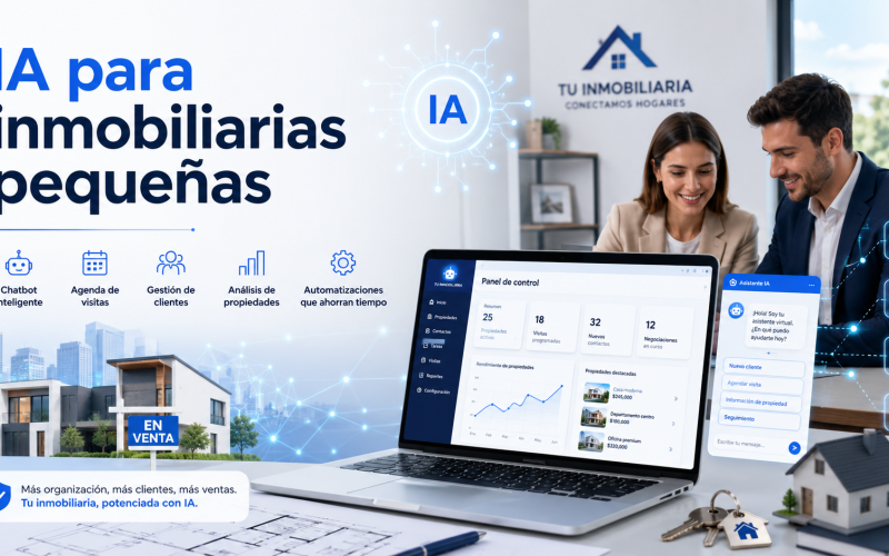IA para inmobiliarias pequeñas