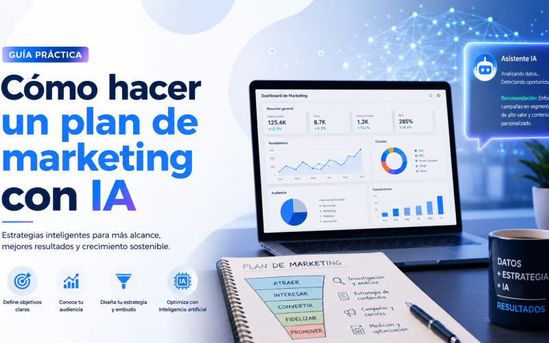 Cómo hacer un plan de marketing con IA