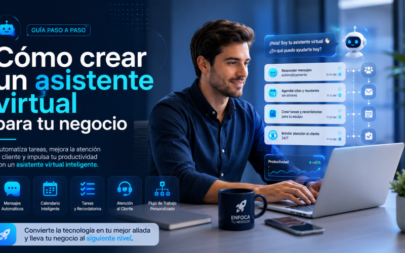 Cómo crear un asistente virtual para tu negocio